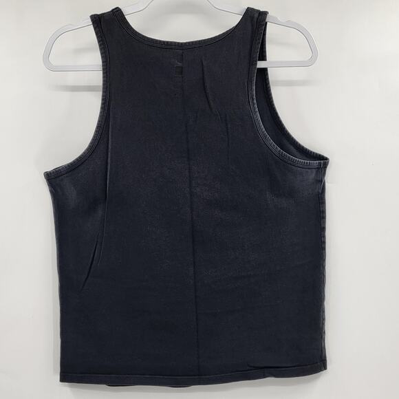 CANADA Olympics Black & Red Maple Leaf National Symbol Tank Top Size Medium - Picture 2 of 8